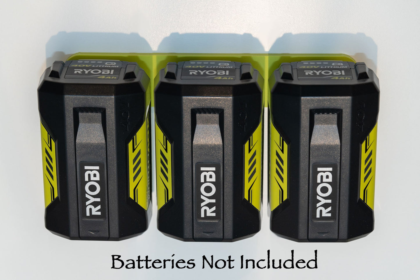 Ryobi 40v Battery wall mount / holder - Original design