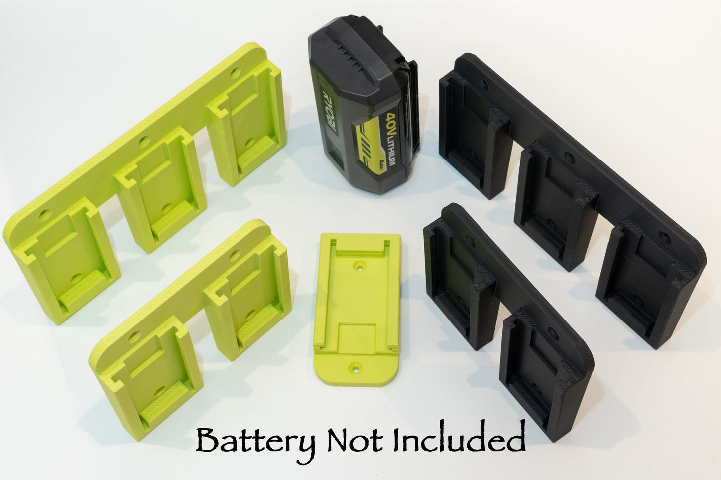 Ryobi 40v Battery wall mount / holder - Original design