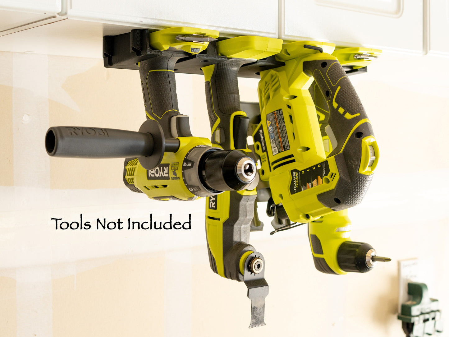 Ryobi 18v ONE+ tools Under-Cabinet / Shelf Mount / Holder Rack