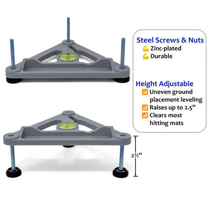 Adjustable Alignment & Leveling Stand for FlightScope Mevo Gen2 / Gen 2