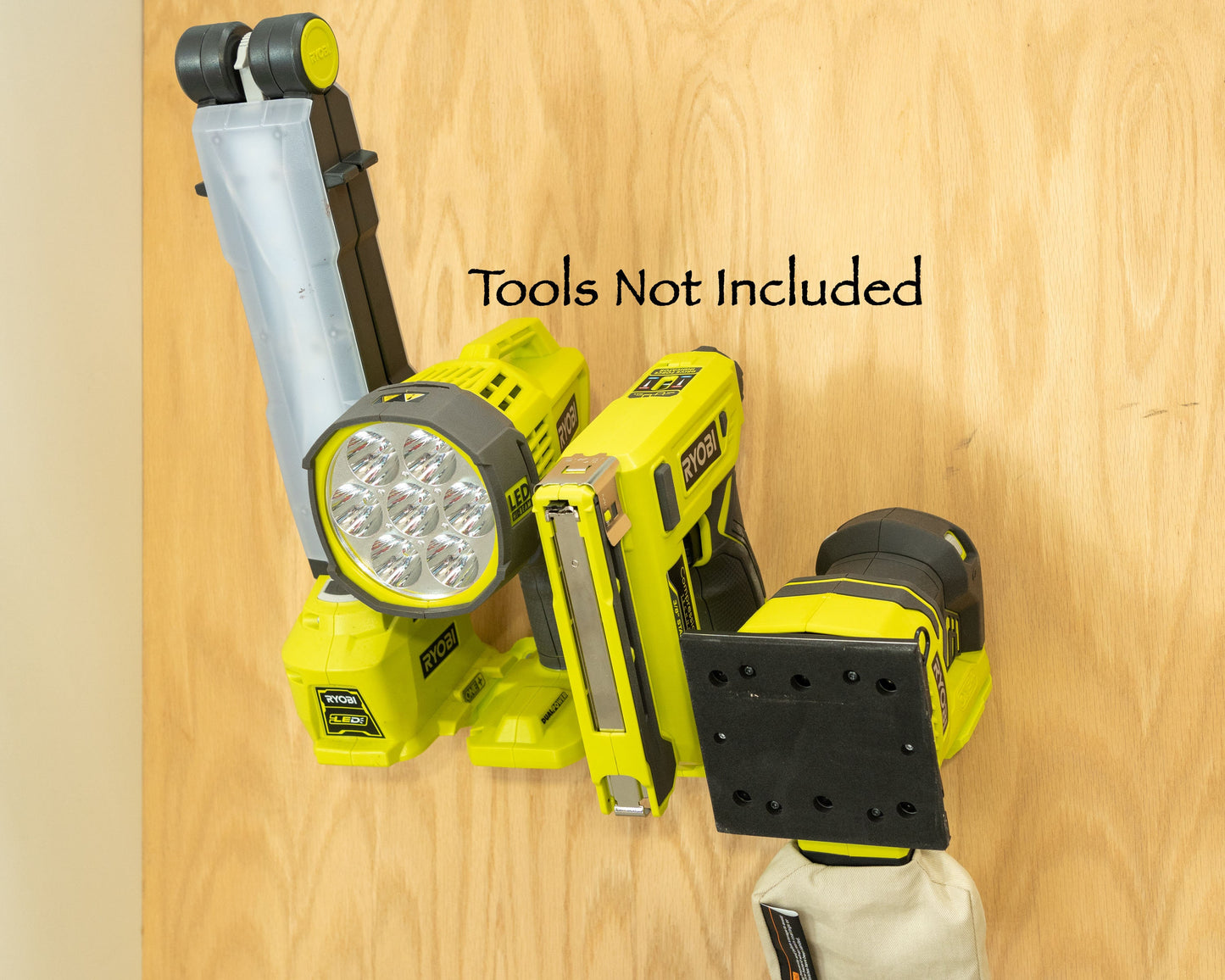 Ryobi 18v ONE+ cordless tools wall mount / holder