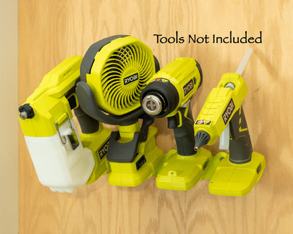 Ryobi 18v ONE+ cordless tools wall mount / holder