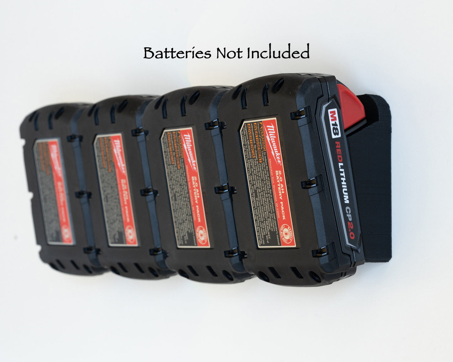 Milwaukee M18 Battery Mount / Holder - Original Design