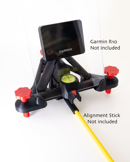 Adjustable Alignment Stand for Garmin Approach R10 w/Ball-Ricochet Protection