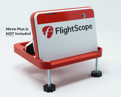 Ultra Portable Adjustable Alignment & Leveling Dock Stand for Flightscope Mevo Plus (Mevo+) - Fits in the Mevo Plus Case