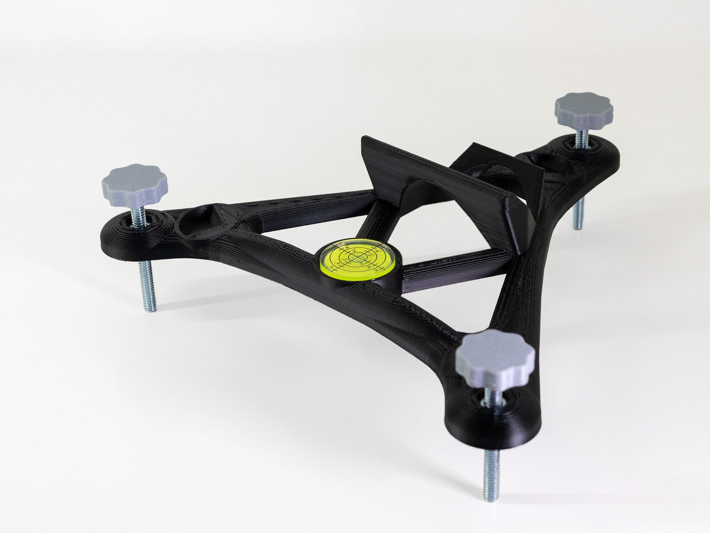 Adjustable Leveling Stand for Rapsodo MLM2PRO - Alignment Aid w/portable battery charger tray