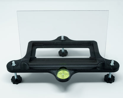 Adjustable Alignment & Leveling Dock Stand for Flightscope Mevo Plus (Mevo+) 2023, 2024, 2025, and Limited Edition w/Ball-Ricochet Protection