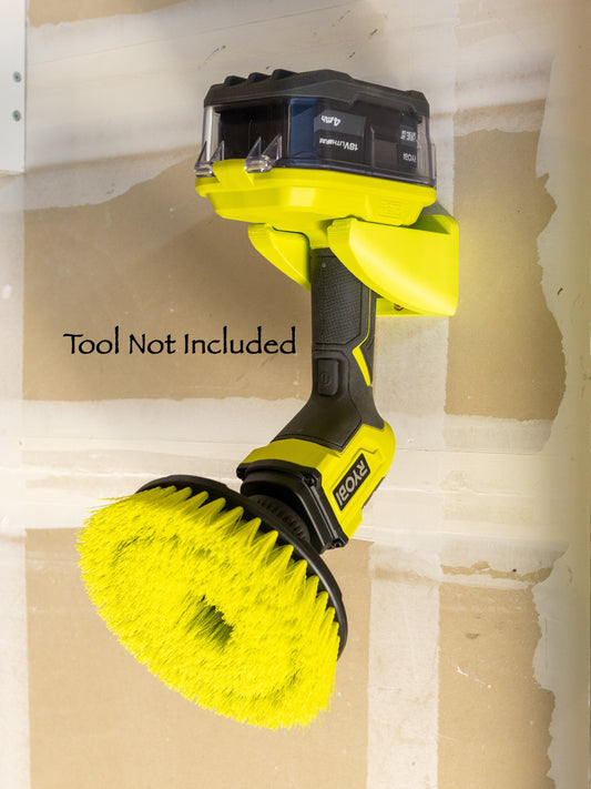 Ryobi 18v ONE+ P4500 / P4510 power scrubber Wall Hanger / Mount