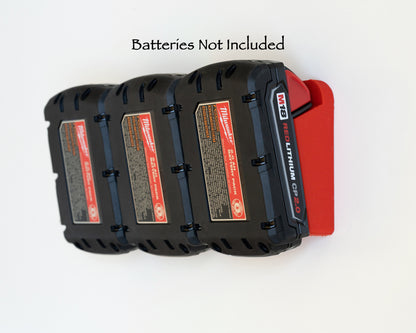 Milwaukee M18 Battery Mount / Holder - Original Design