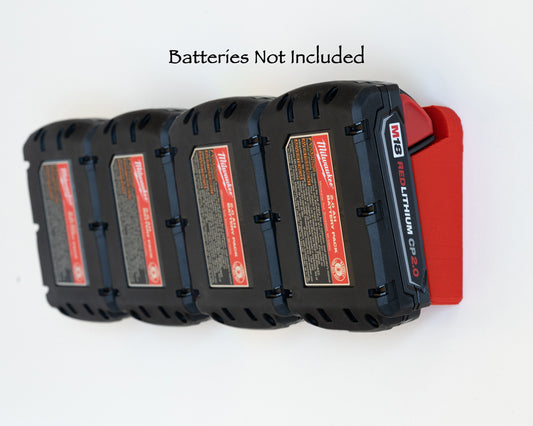 Milwaukee M18 Battery Mount / Holder - Original Design