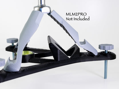 Adjustable Leveling Stand for Rapsodo MLM2PRO - Alignment Aid w/portable battery charger tray