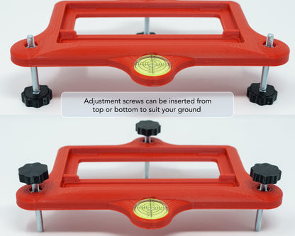 Adjustable Alignment & Leveling Dock Stand for Flightscope Mevo Plus (Mevo+) 2023, 2024, 2025, and Limited Edition