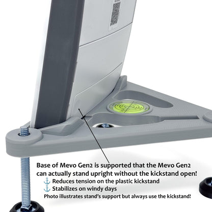 Adjustable Alignment & Leveling Stand for FlightScope Mevo Gen2 / Gen 2