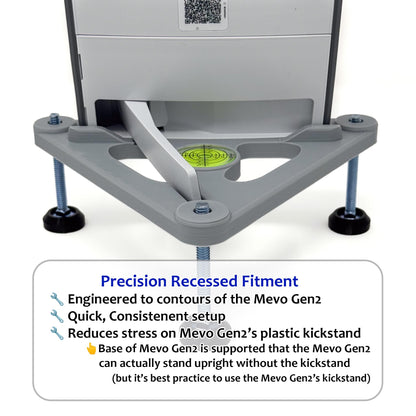 Adjustable Alignment & Leveling Stand for FlightScope Mevo Gen2 / Gen 2