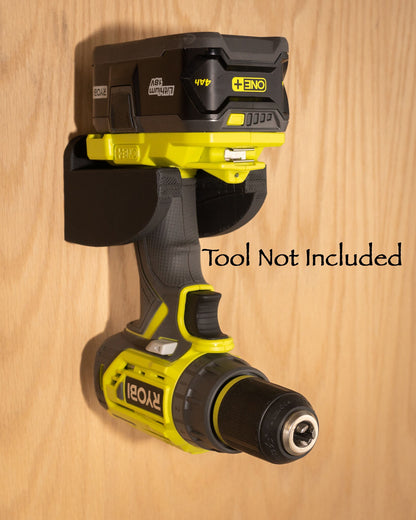 Ryobi 18v ONE+ cordless tools wall hanger / holder