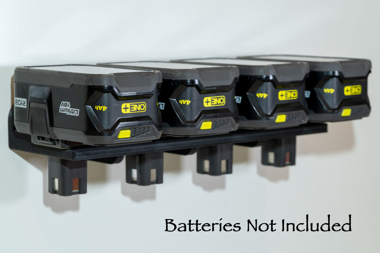 Ryobi 18v ONE+ Battery wall mount / holder - Original design
