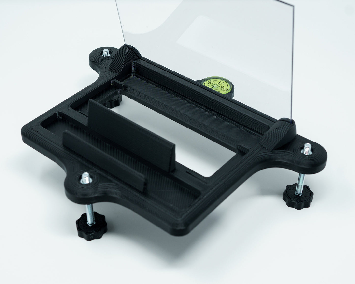 Adjustable Alignment & Leveling Dock Stand for Flightscope Mevo Plus (Mevo+) 2023, 2024, 2025, and Limited Edition w/portable battery charger tray