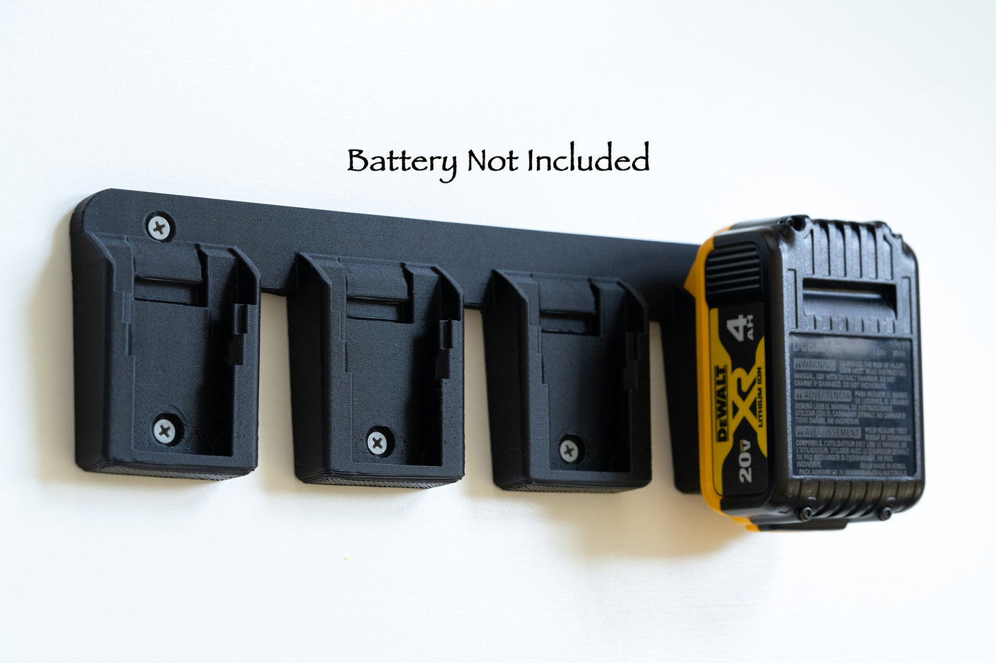 DeWALT 20v MAX / MAX XR Battery Mount / Holder - Original design