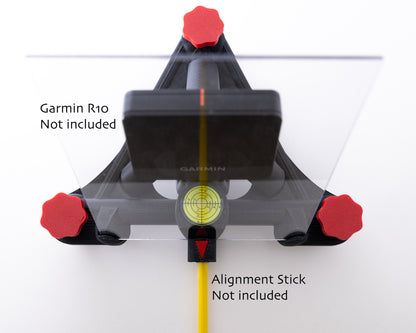 Adjustable Alignment Stand for Garmin Approach R10 w/Ball-Ricochet Protection