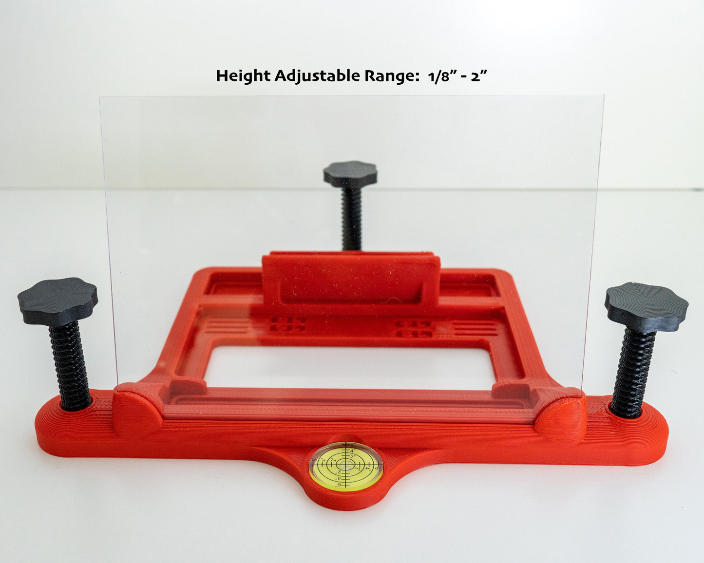 Adjustable Alignment & Leveling Dock Stand for Flightscope Mevo Plus (Mevo+) w/portable battery charger tray