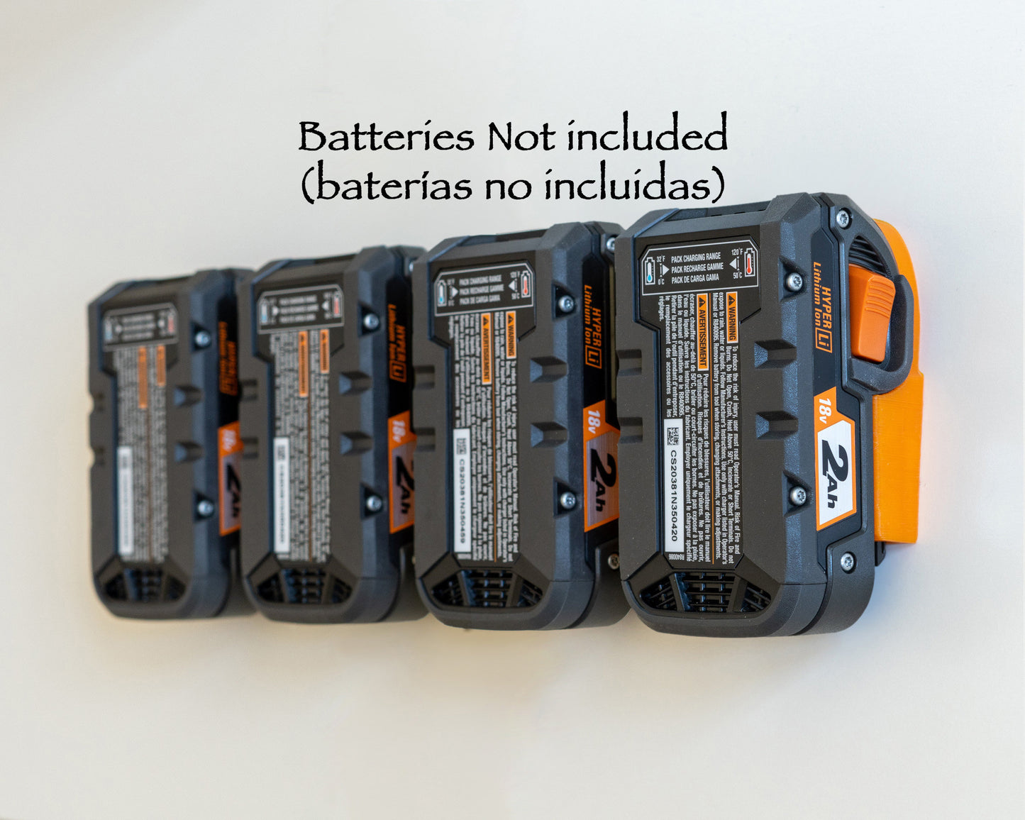 Ridgid 18v Battery Mount / Holder