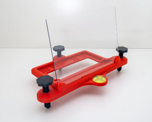 Adjustable Alignment & Leveling Dock Stand for Flightscope Mevo Plus (Mevo+) w/Ball-Ricochet Protection