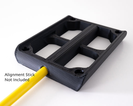 Compact Alignment Stand for Rapsodo Mobile Launch Monitor (MLM)