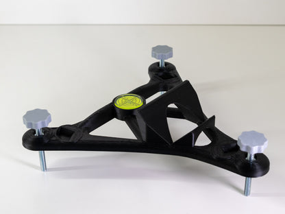 Adjustable Leveling Stand for Rapsodo MLM2PRO - Alignment Aid w/portable battery charger tray