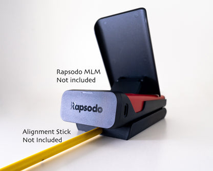 Compact Alignment Stand for Rapsodo Mobile Launch Monitor (MLM)