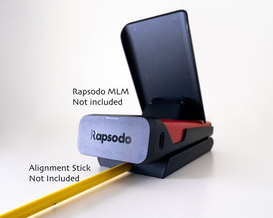 Compact Alignment Stand for Rapsodo Mobile Launch Monitor (MLM)