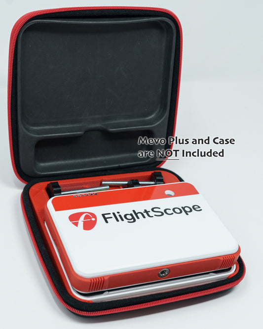 Ultra Portable Adjustable Alignment & Leveling Dock Stand for Flightscope Mevo Plus (Mevo+) - Fits in the Mevo Plus Case