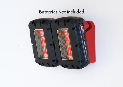 Milwaukee M18 Battery Mount / Holder - Original Design