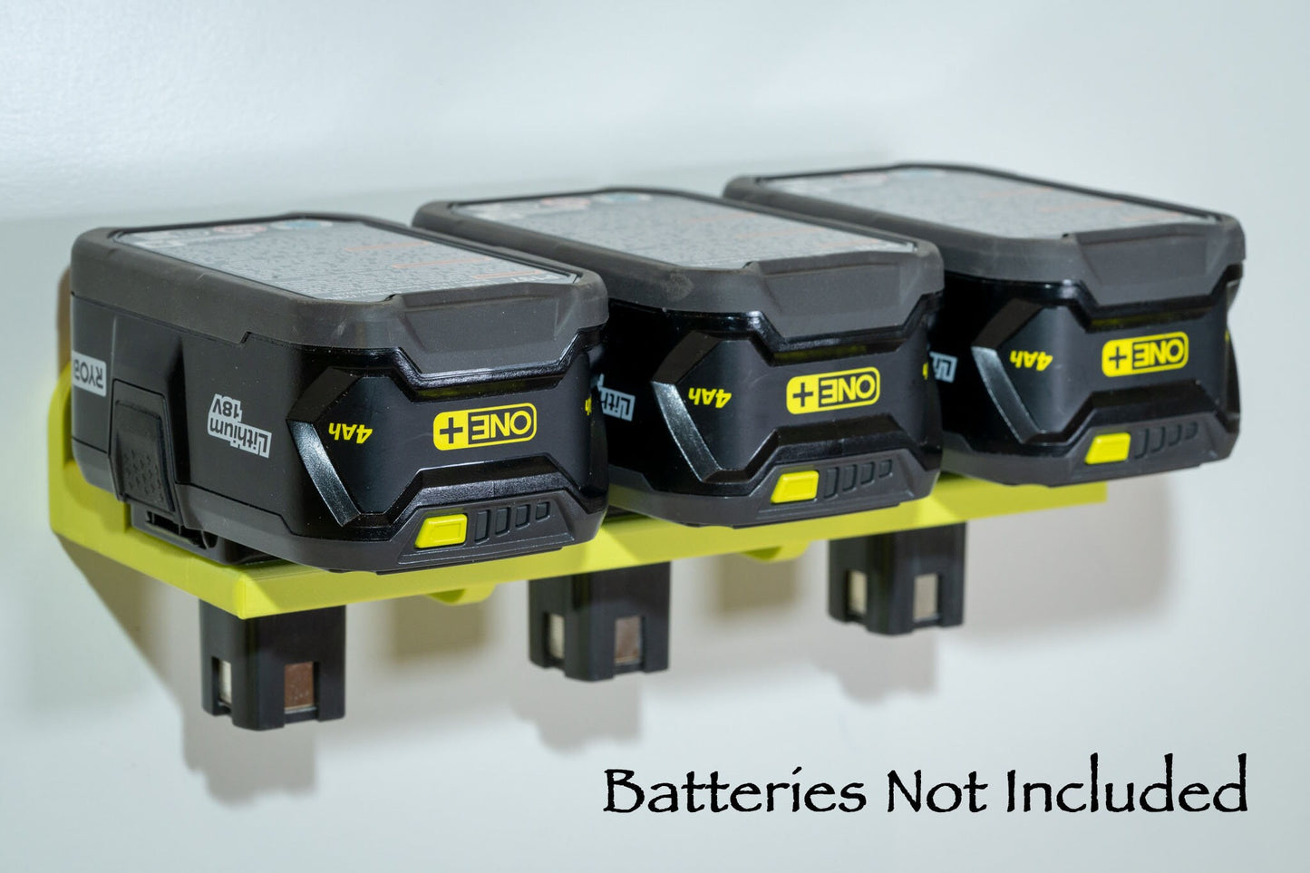 Ryobi 18v ONE+ Battery wall mount / holder - Original design